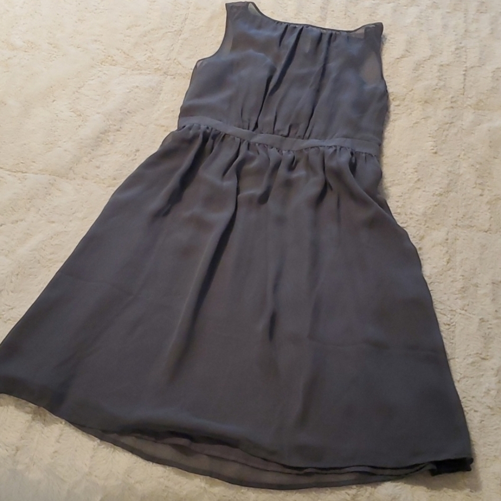 NWT Tevolio Gray Sleeveless Sundress